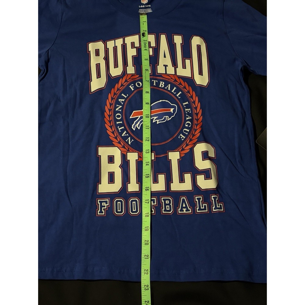Buffalo Bills Shirt Kids Youth T-Shirt NFL Team Apparel - Size L 14/16 - Picture 6 of 7